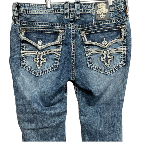 Rock Revival Men’s Jeans Kerr, Boot / Size- 40 - Picture 8 of 12
